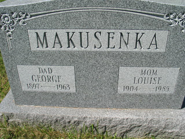 George and Louise Makusenka